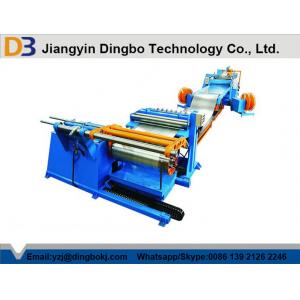 China Hydraulic Hot Roll Mild Steel Simple Coil Slitting Machine Speed 0-30M / Min High Precision supplier