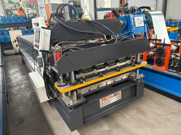Triple Layer Trapezoidal Sheet Roofing Roll Forming Machine Metal Roofing Machine Price