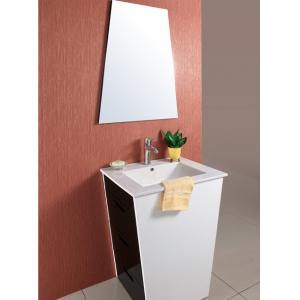 China Nature wood wall mount bath furniture cabinet supplier