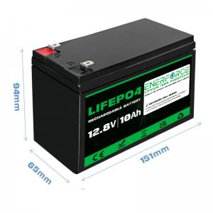 High Performance 12V LiFePO4 Battery 10Ah For Solar Street Lights , Lawn Lights