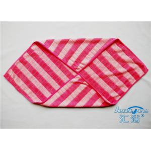 China Home Textile Microfiber Weft-Knitted Cleaning Microfiber Cloths / Microfiber Wash Cloths supplier