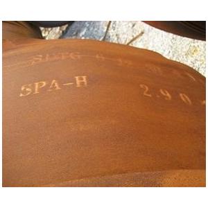 SPA - H Weathering Alloy Ship Steel Plate / Coil For Container