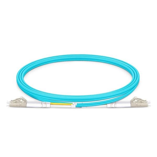 LC-LC Duplex OM3 Multimode Fiber Patch Cord 2.0mm 10G Ethernet