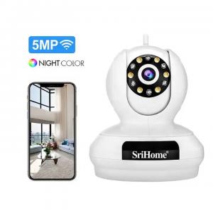 5MP 4mm Lens Spotlight Light AP Hotspot Dual-Band Wi-Fi Wireless CCTV IP Security Baby Petcamera