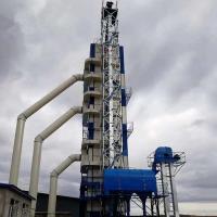 400 Ton Continuous Corn Grain Tower Dryer For Maize Clean Hot Blast Heating Medium