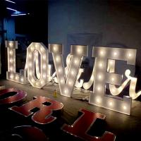 Led Bulb 3ft 4ft Marquee Letter Sign Wedding Love Letters