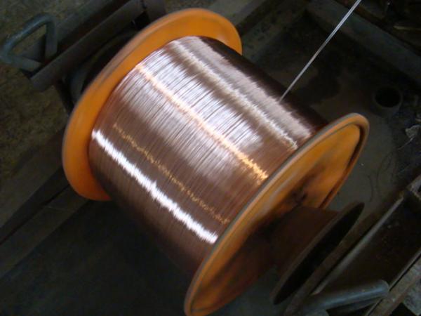 Alambre de aluminio revestido de cobre del 15%, conductor interno Leaky Feeder