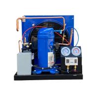 China MLZ021 Made in China hermetic compressor refrigeration unit R404A gas small condensing unit on sale