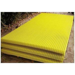 China Welded Wire Mesh Panel PVC Coated 2 Inch Welded Mesh Fence Panel supplier