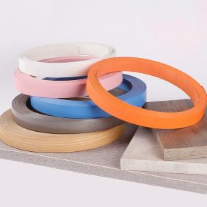 PVC edge banding 0.6mm1mm wood grain PVC white colored edge banding furniture edge banding