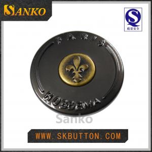 High quality brass jeans button