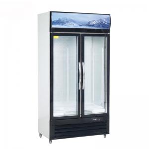 Cold Drinks Commercial 1000L Vertical Glass Door Freezer