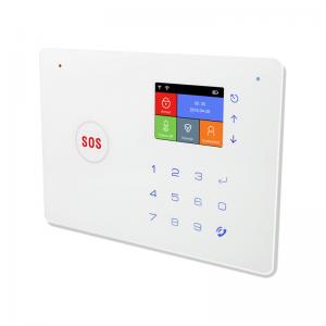 China 5V2A Touch Screen House Alarm 120dB Security Alarm System Wireless Gsm Alarm supplier