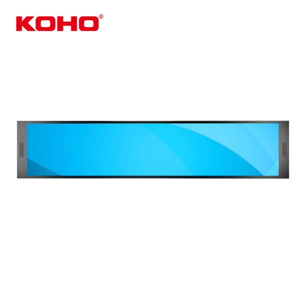 Ultra Wide Stretched Bar LED Monitor Amlogic T982 System USB2.0/HDMI Interfaces 3840*720 Pixels 1000