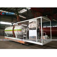 China NNPC 5MT 10000L LPG Gas Storage Tanker With Cylinder Filling Dispenser on sale