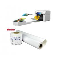 China Premium Waterproof RC Dry Minilab Printed Luster Photo Paper Roll For Fujifilm DX100 on sale