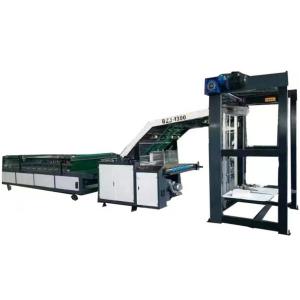 China Machinery Repair Shops Semi-auto Cardboard Glued BOPP Film Thermal Lamination Machine supplier