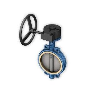 1" Stainless Steel Wafer Butterfly Valve Flange Type 150LB
