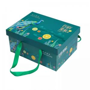 Custom Printed Fruit Packaging Boxes OEM ODM Vegetable Packing Box