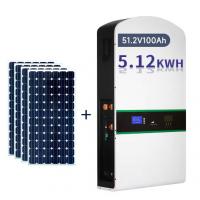 China 6000 Deep Cycles PC Monitor Built-In Smart BMS 5Kw Inverter Battery 48V 100Ah Energy Storage Battery 5.12Kw Solar 48V Po on sale