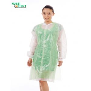 Disposable PE aprons waterproof Anti Dust medical / kitchen apron PE aprons