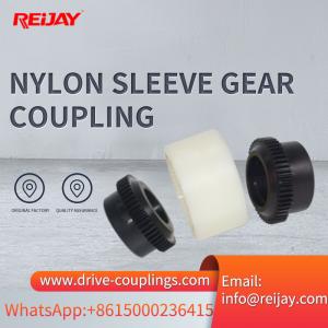 Large Electric Motor Nylon Shaft Coupling Steel Hub For Various Working Conditions