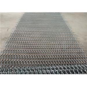 Heat Resistance Stainless Steel Wire Mesh Conveyor Belt With Chain