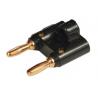 China Banana Plugs Connectors Solder Type Plug Dual Coaxial Cable or Wires wholesale