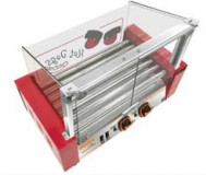 China 240V/50HZ ホットドッググリルマシン 5/7/9 ロール独立温度制御 wholesale