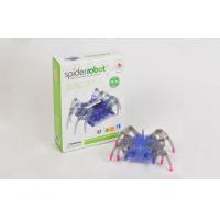 Blue Intelligent Spider Robot DIY Educational Toys For Kids