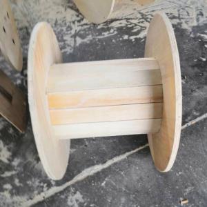 Plywood Material Timber Cable Drum Custom Design Drum Cable Reel Golden