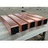 CuAg Continuous Casting Mould Tube Copper 80mm X80 Mm Thermal Conductivity