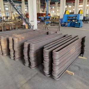 Black Painted Steel Tube Exchanger For Customer Requirements