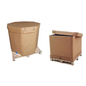 China 220l 1000l Food Grade Paper IBC Container Flexible Packaging Boxes For Bulk Water supplier