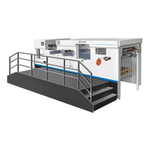 China 7000s/h Foil Stamping Die Cutting Machine Flatbed Die Cutter With Waste Stripping supplier