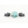China MPO Adapter OM3 MM Low Loss Quick Optical Adapter Auqa For Data Center Docking System wholesale