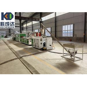 China PVC WPC Ceiling Wall Panel Making Machine Plastic Profile Extruder Machine supplier