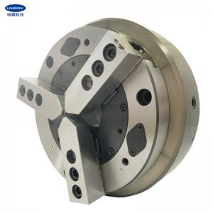 China Steel Pneumatic 3 Jaw Chuck For Pipe Thread Machine Tool supplier