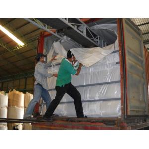 China 20ft PP woven container liner for grain,soya bean, corn, seeds, fertilizer supplier