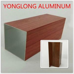 China High Transparency Aluminium Furniture Profiles For Wardrobe , 1.2 / 1.4 Thinckness supplier