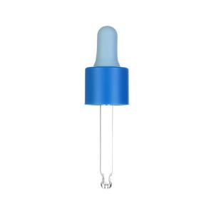 China Aluminium Collar Oil Pipette Dropper , Silicone Dropper Bulb For Bottles supplier