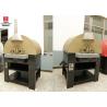Commercial Round / Square Top Lava Rock Gas Italy Pizza Oven For Outdoor
