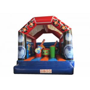 Music themed inflatale jumping house normal use inflatable bouncer PVC inflatable wide bouncer