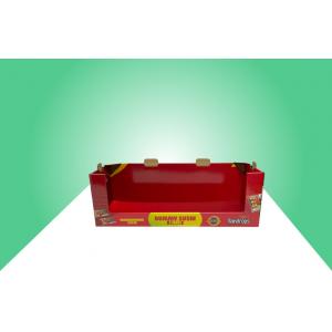 Retails / Supermarket Stackup Cardboard PDQ Tray Display For Promoting Candy