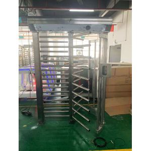 China カードリーダーまたはマルチアクセス制御システム付き屋内/屋外フルハイト回転式改札ゲート wholesale