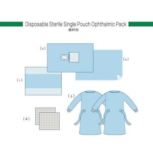 SMS Eye Surgery Pack Hospital Ophthalmic Drape With Pouch