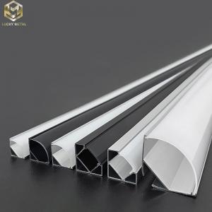 Commercial Aluminium Led Strip Profile Channel Extrusion 10mm