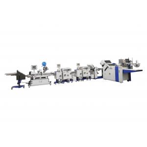 China High Speed Pharmaceutical Leaflet Folding Machine 600mm With Labeling 600TS / 480TS supplier