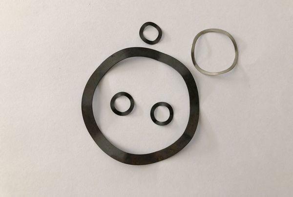 Black E Coating Metal Ring Gasket OEM Shocker Repairing