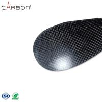 China Customized Logo Carbon Fiber Insole for Flat Feet Heat Moldable High Arch Foot Support on sale